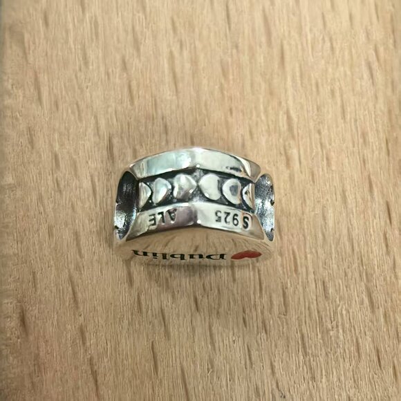 Pandora Dublin Exclusive Travel Heart Charm Pendant, S925 Silver Bracelets - Picture 3 of 4